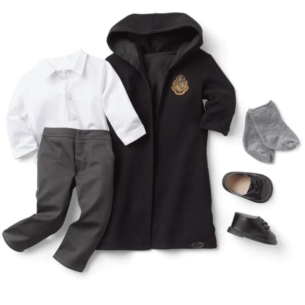 American Girl Hogwarts Harry Potter Slytherin Bundle Quidditch Uniform